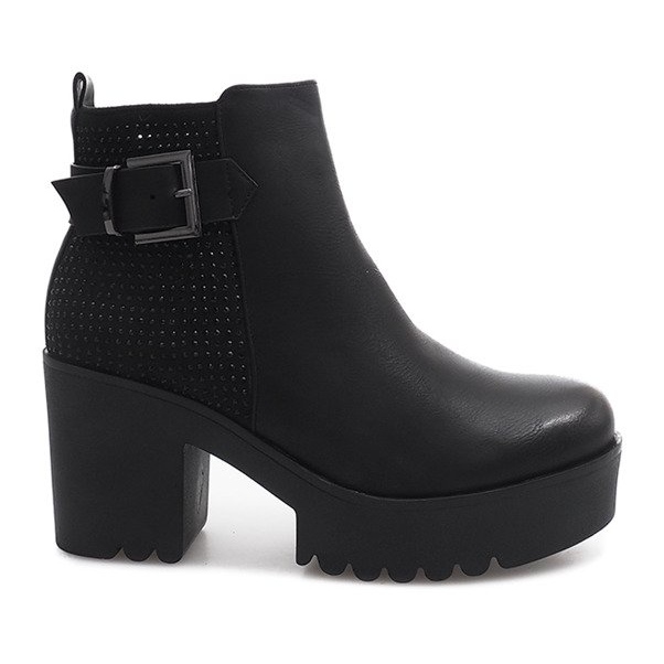 Lämpimät saappaat postissa J2009 musta