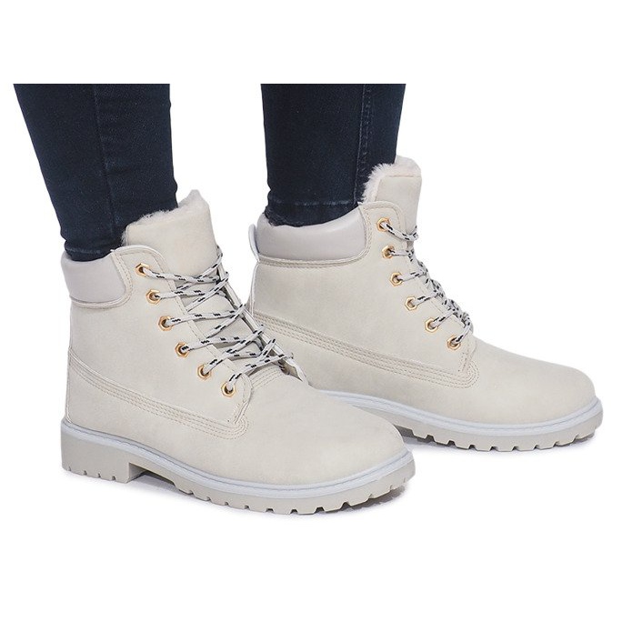 Eristetyt Timberki Trappers DD494-5 Beige