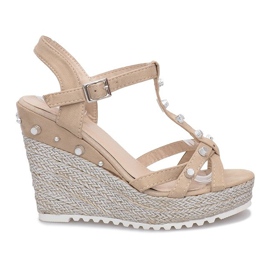 Beige kiila sandaalit Chillin espadrilles Beige kiila sandaalit Chillin espadrilles