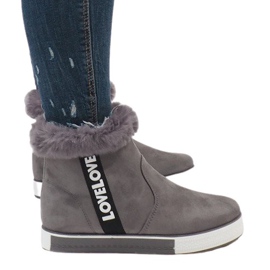 Harmaat, turkisvuoratut mokkanahat NB252P-2