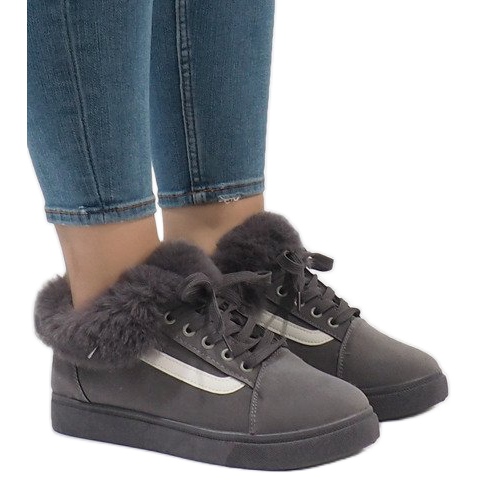 Harmaat saappaat, eristetyt lenkkarit FB-186