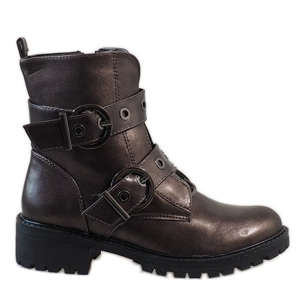 Naisten nilkkurit soljilla 9068 monivärinen