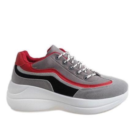 Muodikkaat harmaat urheilukengät 1865