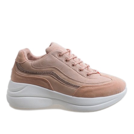 Vaaleanpunaiset muodikkaat urheilukengät 1865 vaaleanpunainen