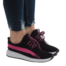 Mustat urheilukengät 6751-Y