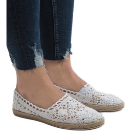 JX57P valkoiset pitsikengät valkoinen