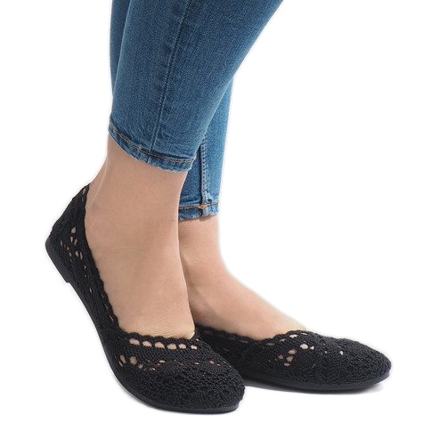 JX59P mustat pitsikengät