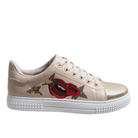 Beige lenkkarit 6356-6