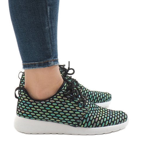 Mustat urheilukengät 619 monivärinen