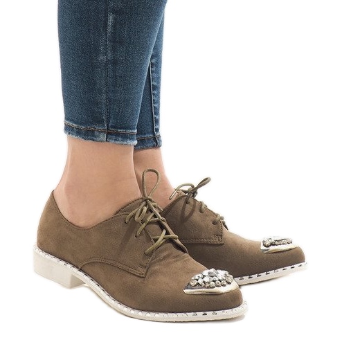 Vihreä liivi, jossa paljetteja L155 beige