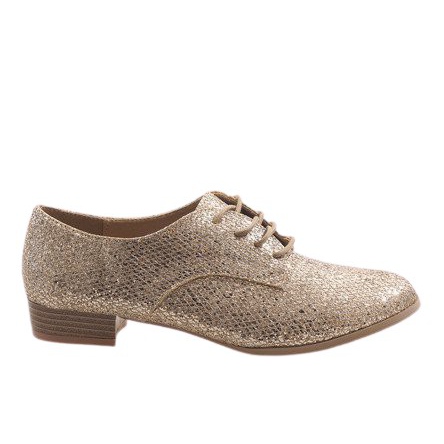 Kultaiset G086-nauhakengät kultainen