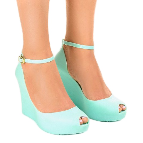 Sininen kumimelissa auki KM06-4