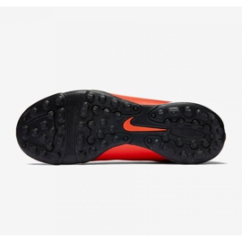 Jalkapallokengät Nike Mercurial Vortex Ii Tf Jr 651644-650 punainen punainen
