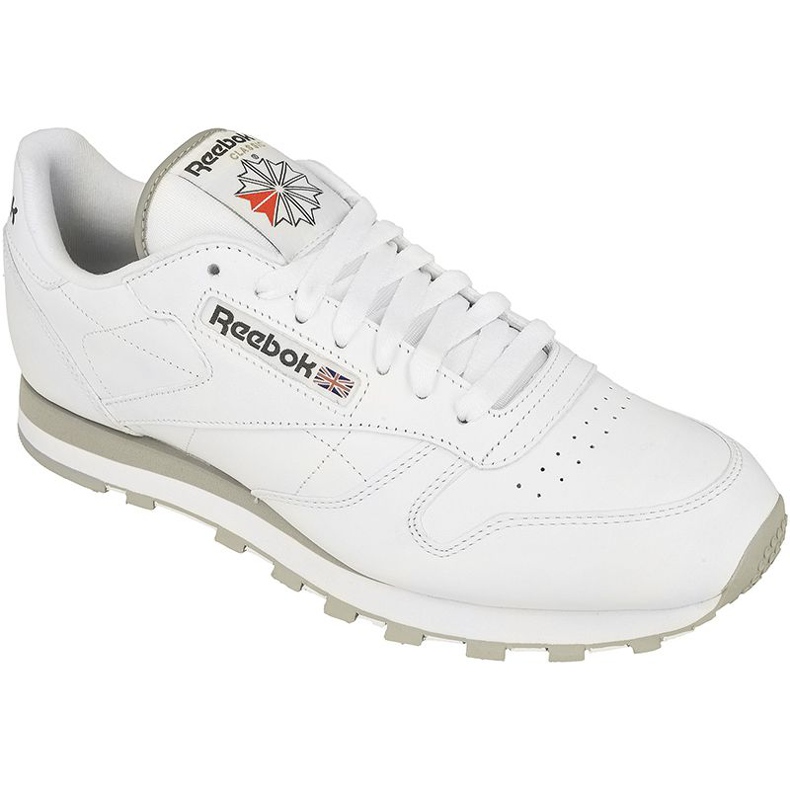 Reebok Classic Leather M 2214 kengät valkoinen harmaa