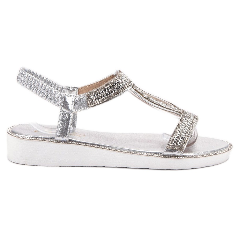 SHELOVET Kiila sandaalit Joustava harmaa