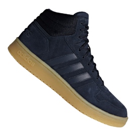 Koripallokengät adidas Hoops 2.0 Mid M F34798 tummansininen tummansininen