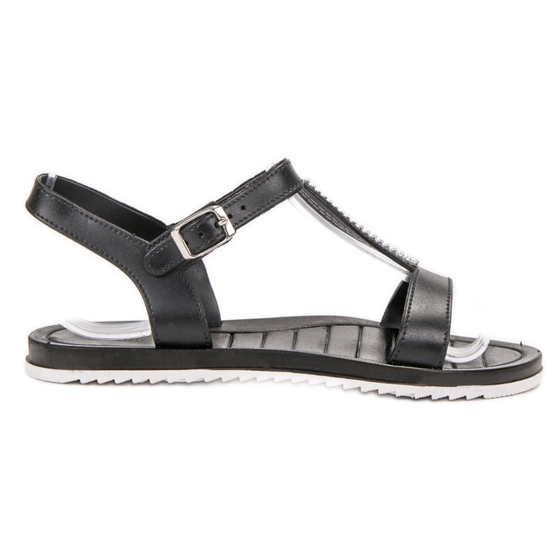 SHELOVET Kumiset sandaalit musta