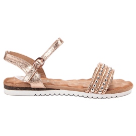 Emaks Mukavat naisten sandaalit keltainen Emaks Mukavat naisten sandaalit keltainen