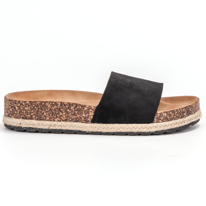 SHELOVET Suede Espadrilles musta