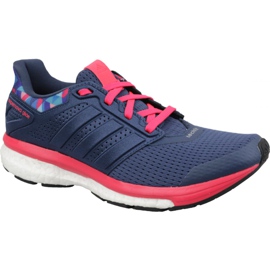 Adidas Supernova Glide 8 Gfx W AQ5059 kengät tummansininen