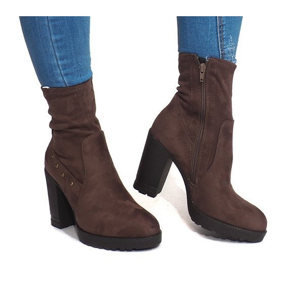 Suede BG-59 Taupe saappaat ruskea monivärinen