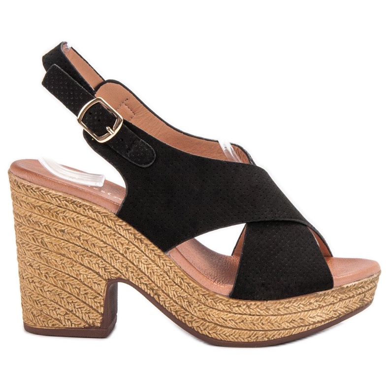 Anesia Paris Kevyet korkokengät musta