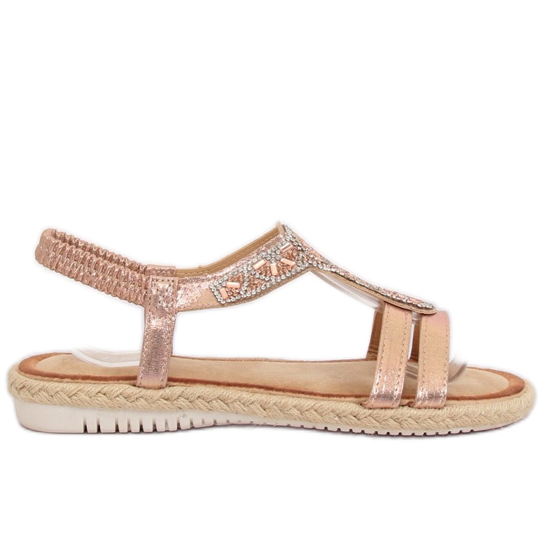 Champagne espadrilles sandaalit CO-78 Champagne vaaleanpunainen