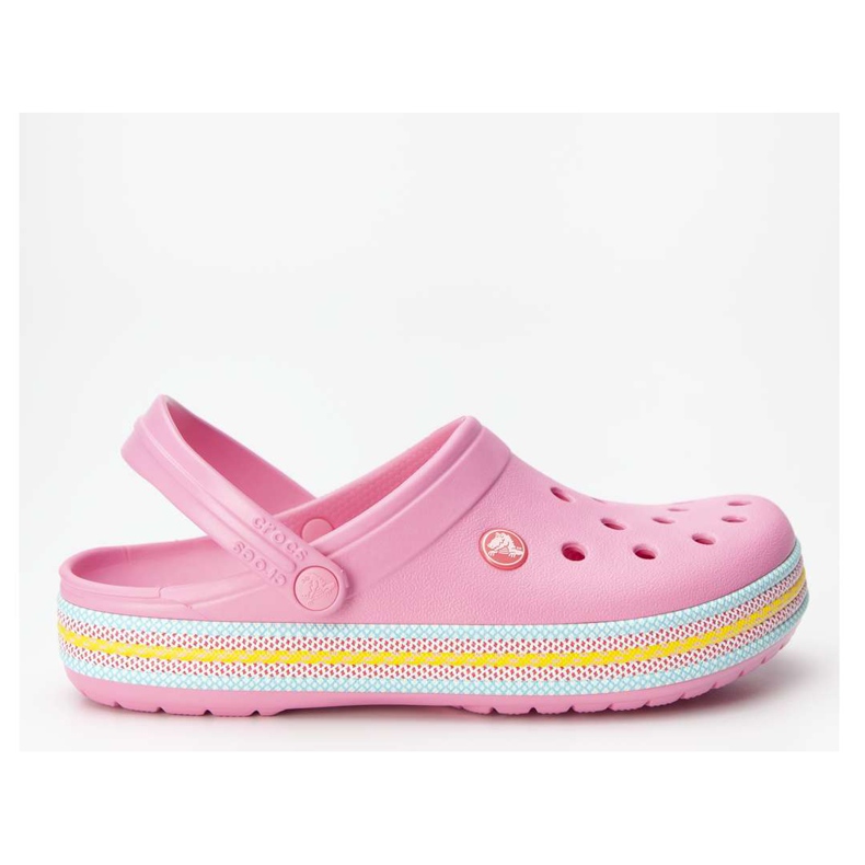 Crocs Crocband Sport-johto Clog 669 Pink Lemonade monivärinen