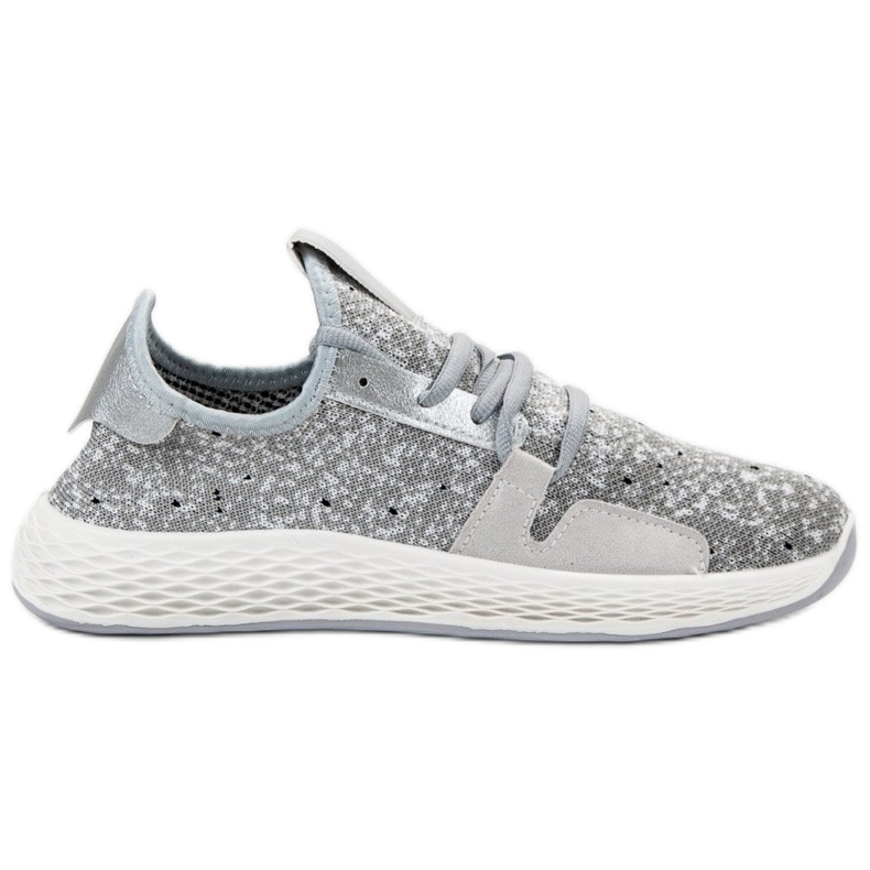 SHELOVET Liukastettavat urheilukengät harmaa