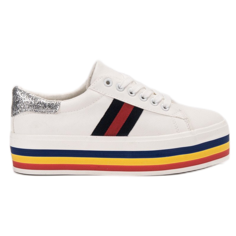 SHELOVET Urheilukengät lavalla valkoinen