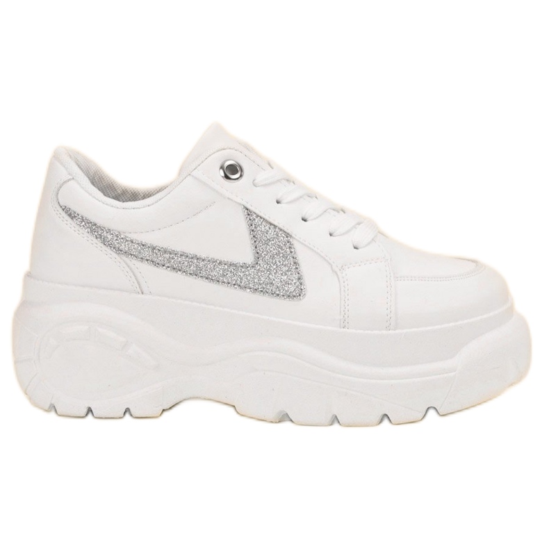 SHELOVET Valkoiset lenkkarit lavalla valkoinen