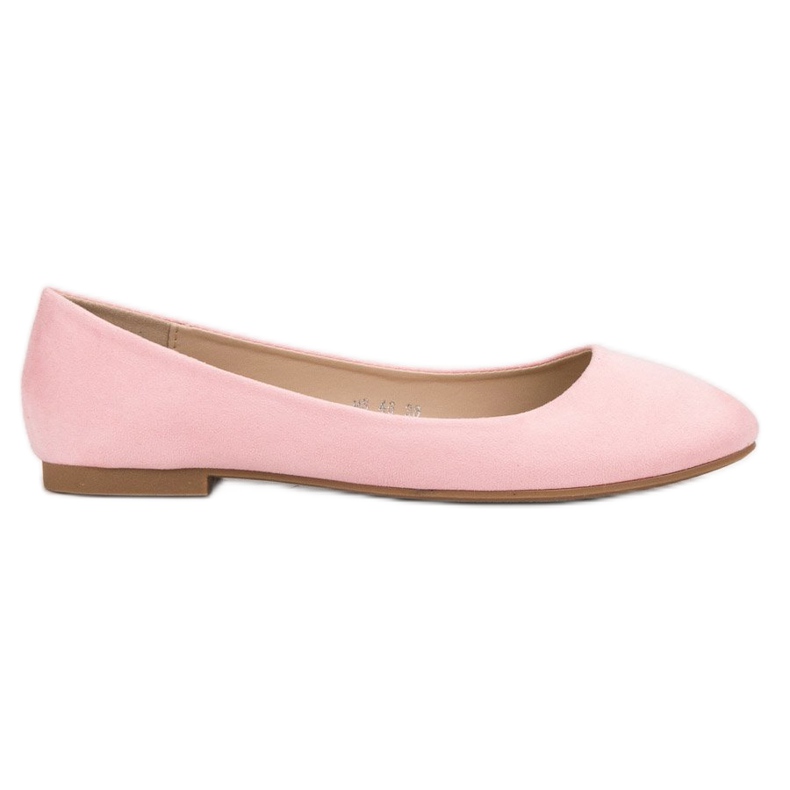 Small Swan Vaaleanpunaiset mokkanahkat vaaleanpunainen