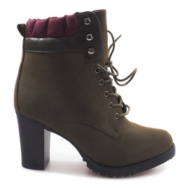 Sidotut saappaat Työntekijät A-151 Vihreä