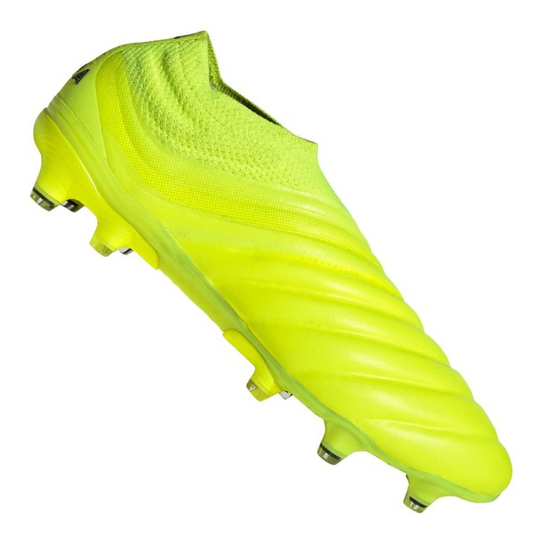 Adidas Copa 19+ Fg M F35515 jalkapallokengät keltainen keltainen