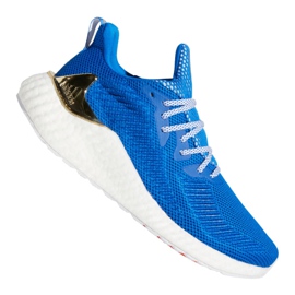 Juoksukengät adidas Alphaboost M G54130 sininen