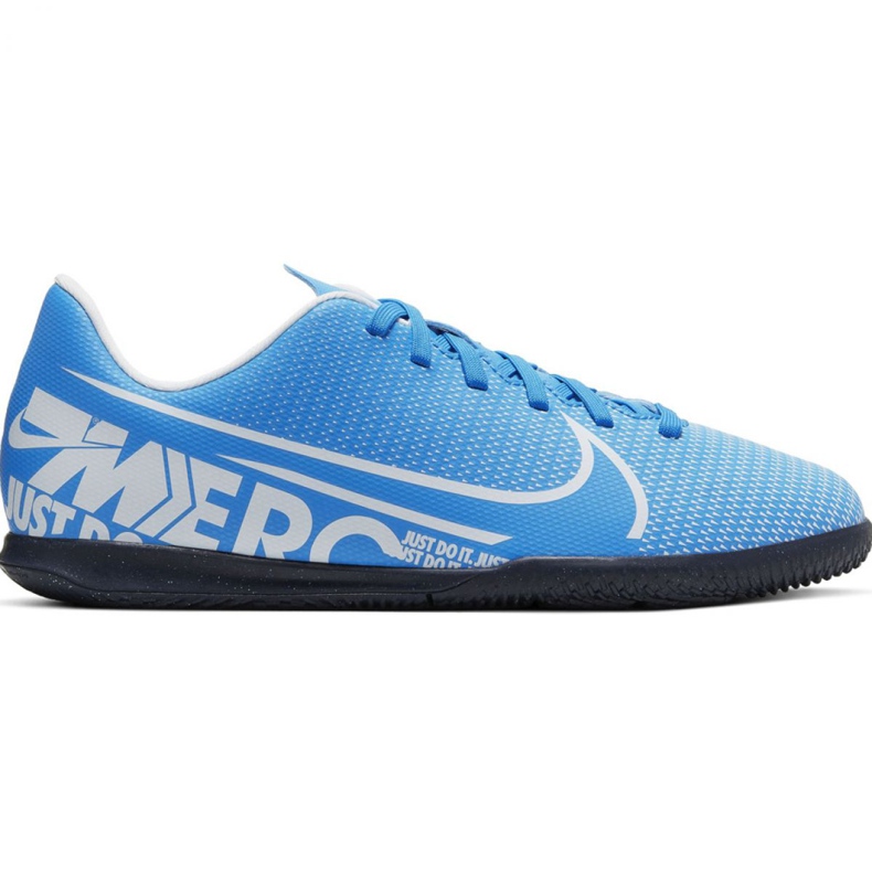 Nike Mercurial Vapor 13 Club Ic Jr AT8169-414 jalkapallokengät sininen sininen