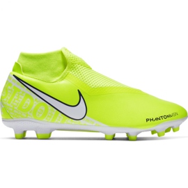 Nike Phantom Vsn Academy Df FG / MG M AO3258-717 jalkapallokengät vaaleanpunainen keltainen