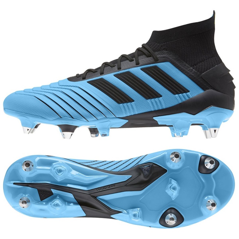 Adidas Predator 19.1 Sg M F99988 jalkapallokengät sininen sininen
