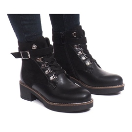 Lämmin saappaat Workers K-4 Musta