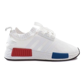 Valkoiset Lydie -urheilukengät valkoinen