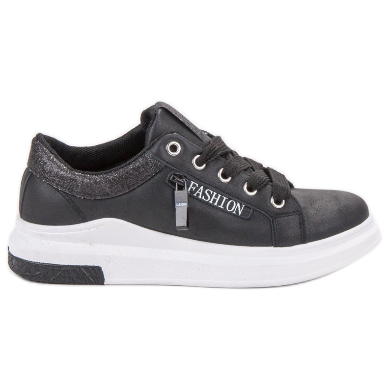 SHELOVET Muodikkaat urheilukengät musta