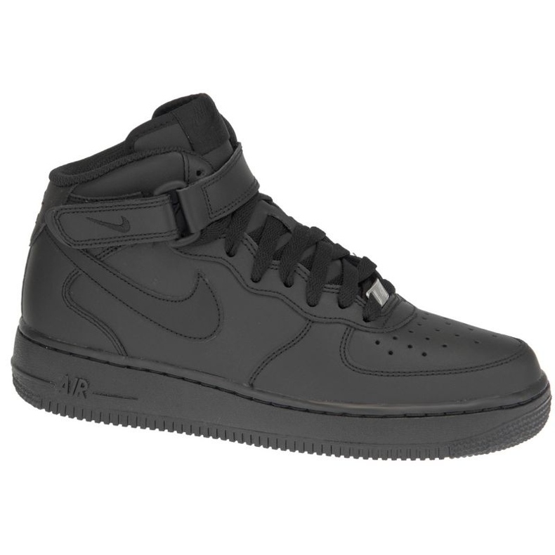 Nike Air Force 1 Mid Gs W 314195-004 kengät musta