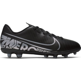 Nike Mercurial Vapor 13 Club FG / MG Jr AT8161 001 jalkapallokengät musta