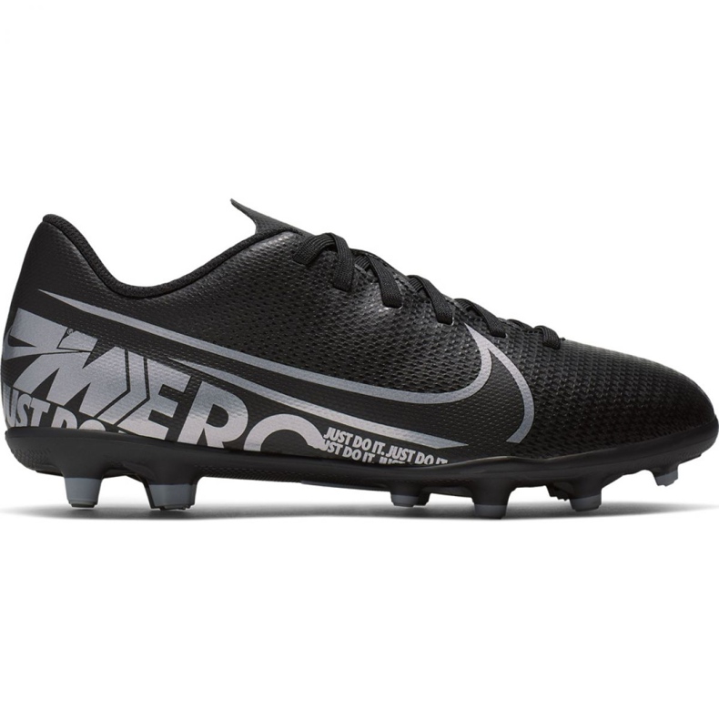 Nike Mercurial Vapor 13 Club FG / MG Jr AT8161 001 jalkapallokengät musta