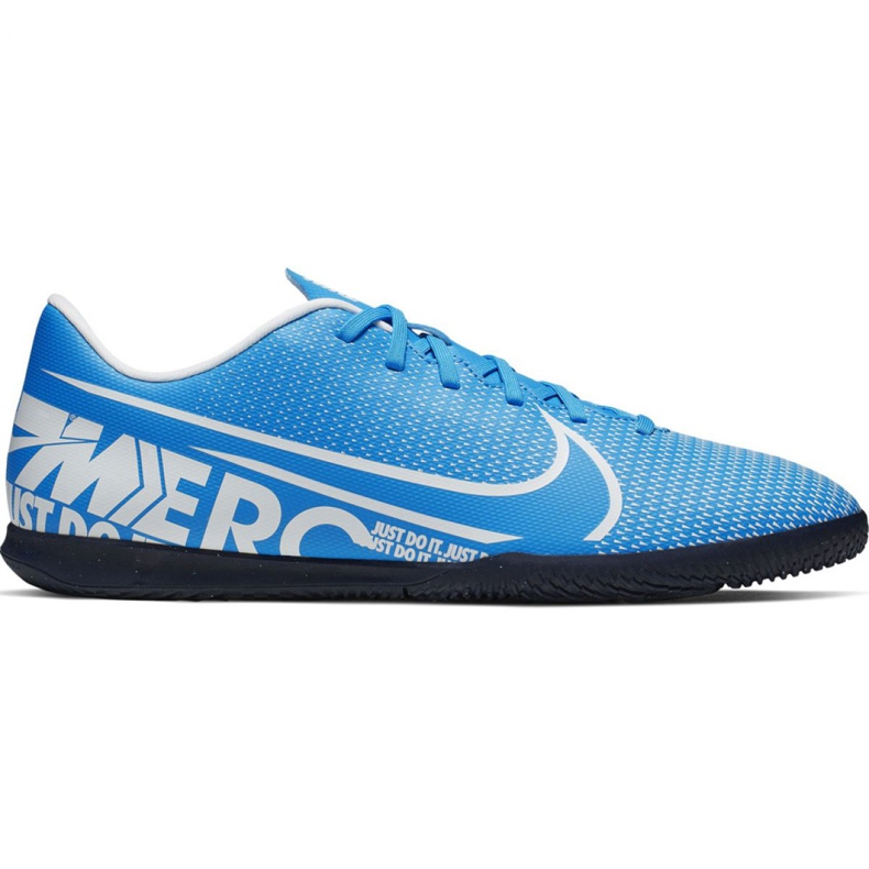 Nike Mercurial Vapor 13 Club Ic M AT7997 414 jalkapallokengät sininen