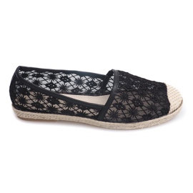Ballerinat Espadrilles YBS136 musta
