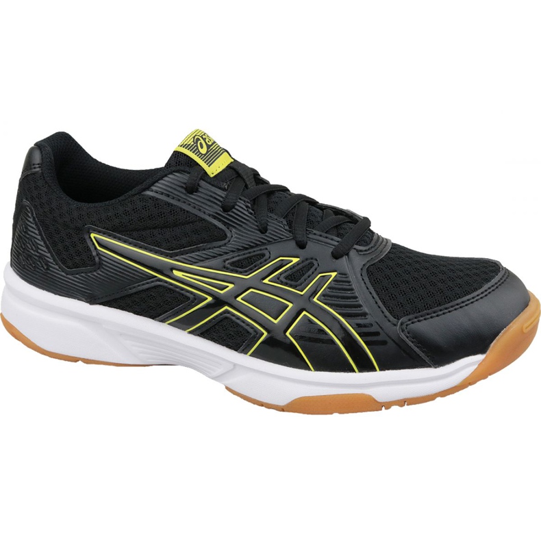 Asics Upcourt 3 M 1071A019-003 lentopallokengät monivärinen musta