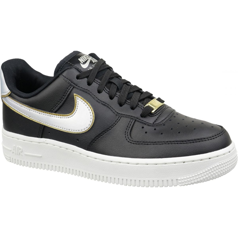 Nike Air Force 1 '07 Metallic W AR0642-002 kengät musta