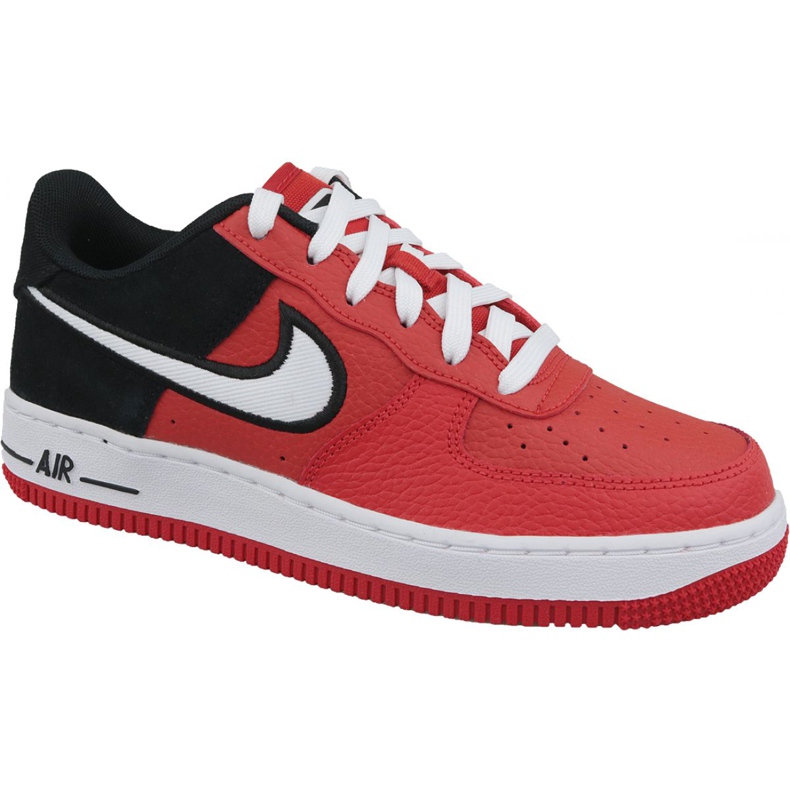 Nike Air Force 1 LV8 1 Gs W AV0743-600 musta punainen