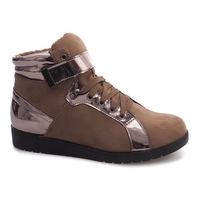 Lämpimät lenkkarit 2026-18 Khaki monivärinen vihreä